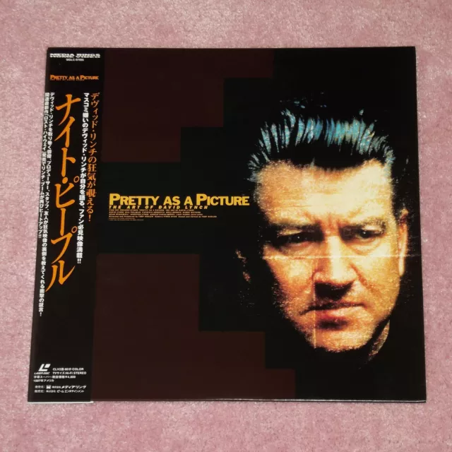 PRETTY AS A PICTURE The Art Of David Lynch - RARE 1998 JAPAN LASERDISC + OBI