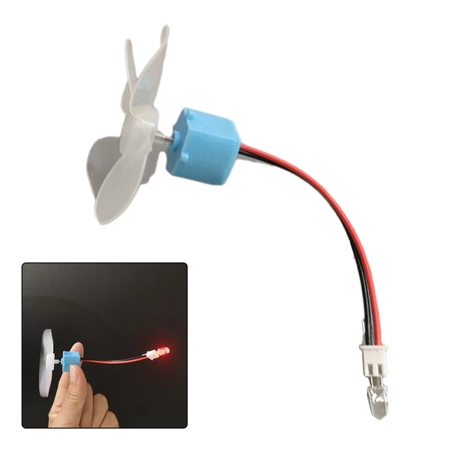 Generatore turbine eoliche micro studenti diodo fai da te fatto a mano