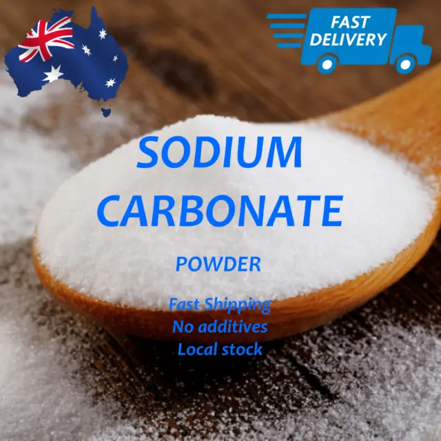 Sodium Carbonate Soda Ash Washing Soda (Na2CO3) 99% AU Seller FREE SHIPPING