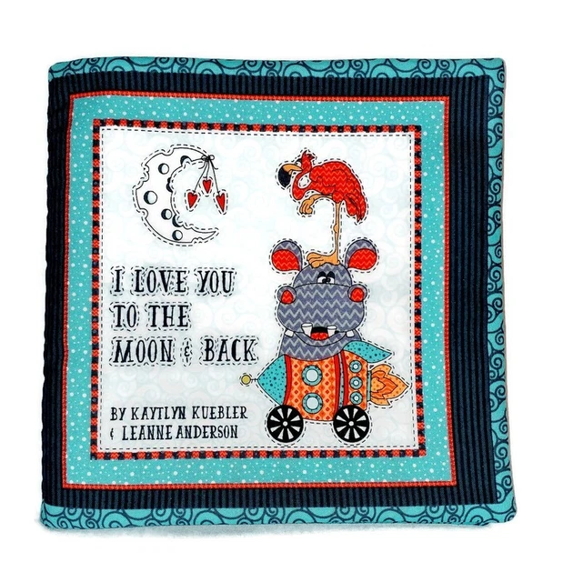 I Love You to the Moon & Back - Soft Cloth Books for Babies and Children
