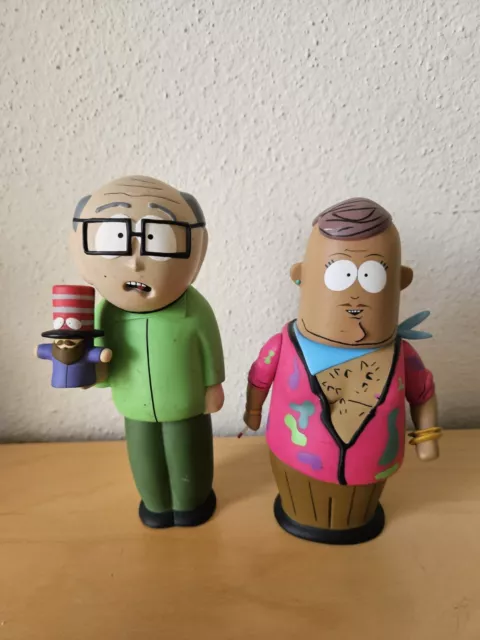 South Park Series 1 Big Gay Al  and Mr Garrison Action Figure by Mezco 2005