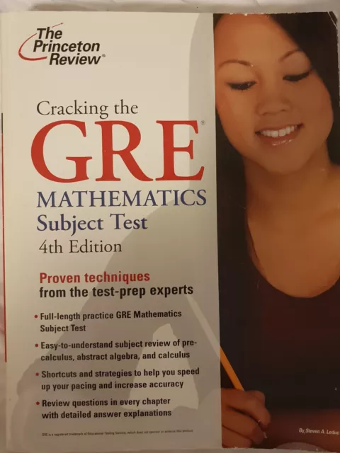 Cracking The Gre Mathematics Subject Test, 4Th Edition von Staff of the Princeto