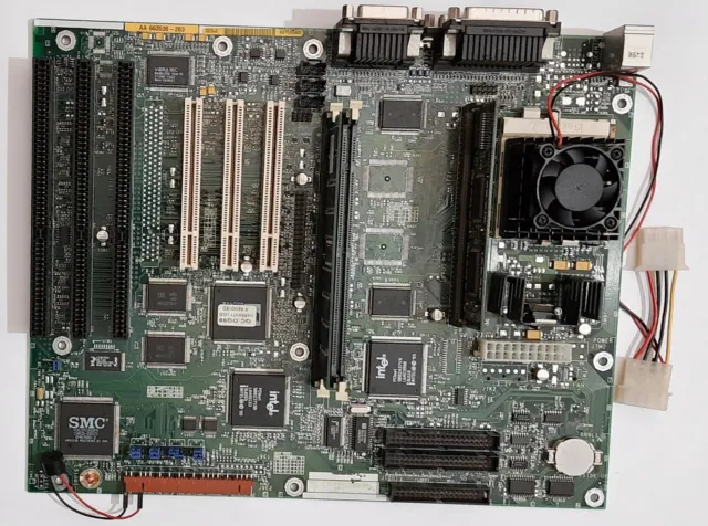 Intel MA430VX ATX Sockel 7 ISA Mainboard + Pentium 150MHz + 32MB SD-RAM