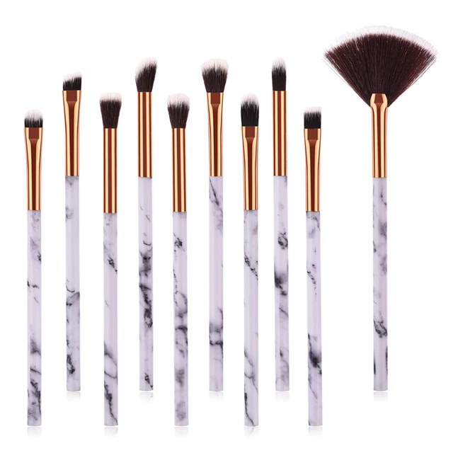 10 Pcs makeup brush kit Set Di Pennelli Per Il Trucco Set Di Pennelli Cosmetici