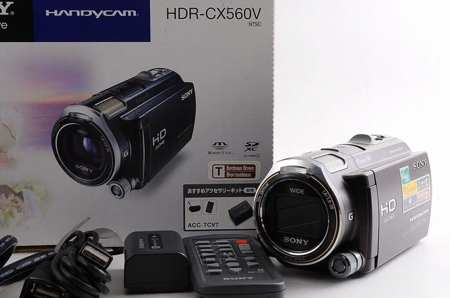 HDR-CX560V SONY ビデオカメラ video ブラウン 中古】ソニー HDR
