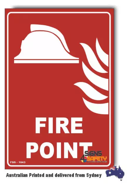 Fire Point (Pictogram) Sign