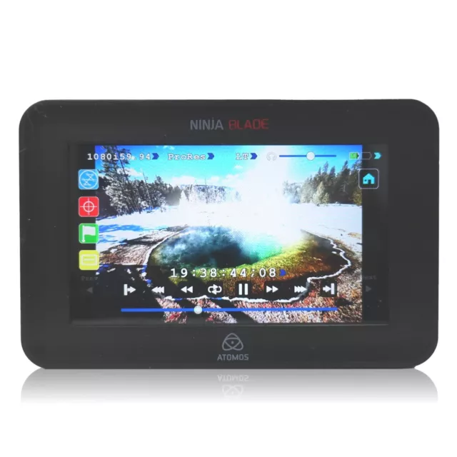 ATOMOS Ninja Blade 5" HDMI On-Camera Monitor Recorder 256gb SSD with Accessories