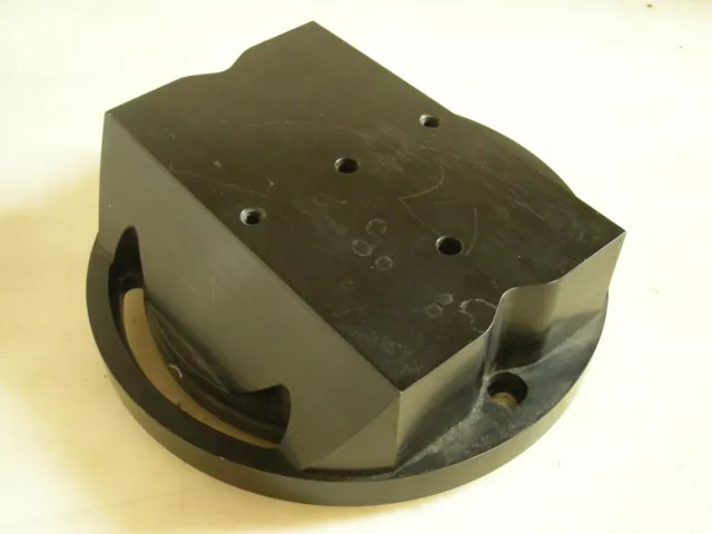 CNC Pallet Adapter - Vise Riser Base Plate 11-3/4" OD 3-1/2" Tall - See descript