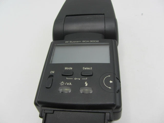 Metz Mecablitz ELectronic Flash Unit 54MZ-3 AS-IS parts w/ SCA 3102 Canon 6