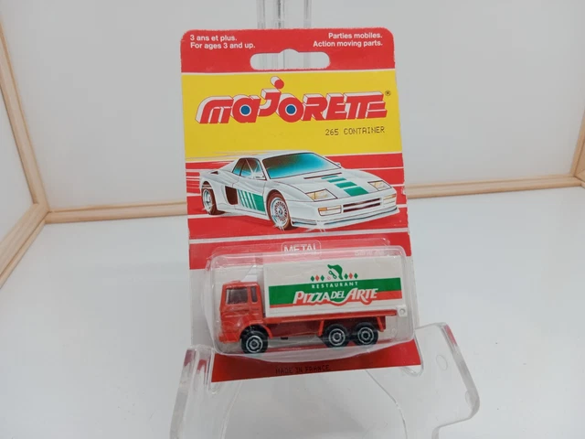 Camion Restaurant Pizza Majorette - Blister Neuf - Jouet Miniature Française