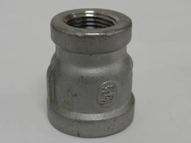 198783 New-No Box; MFG- MDL-Unkn88879 Reducer Coupling; 1/2" x 3/8" NPT; SS