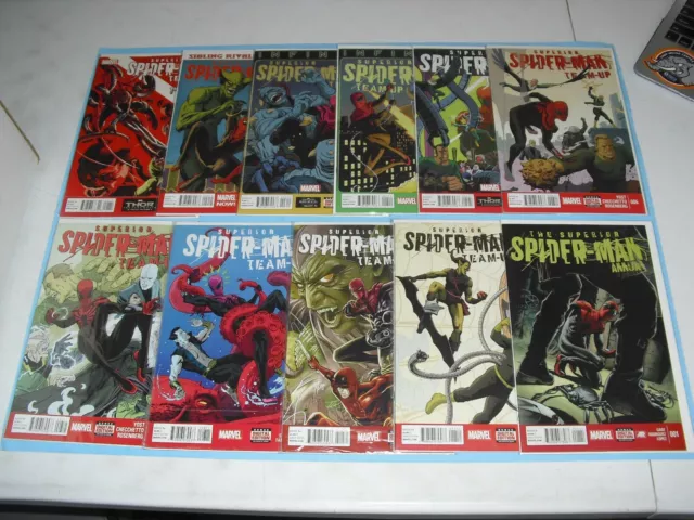 Superior Spider-Man Team Up 1-8 10 11 VF/NM 2013! Marvel near complete set run