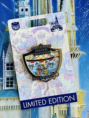 Walt Disney World 50th Anniversary Attraction Crest Pin - Cinderella’s Carousel