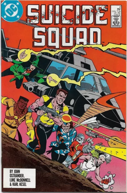 Suicide Squad (1st Series) #2 - VF/NM - Trial By Fire / Direct