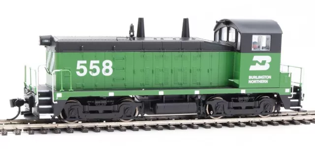 HO Scale EMD NW2 Ph V Locomotive - Burlington Northern #558 - Walthers 910-10611