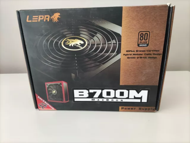 Alimentation Pc Lepa B700M MaxBron (  700 watts Modulaire)