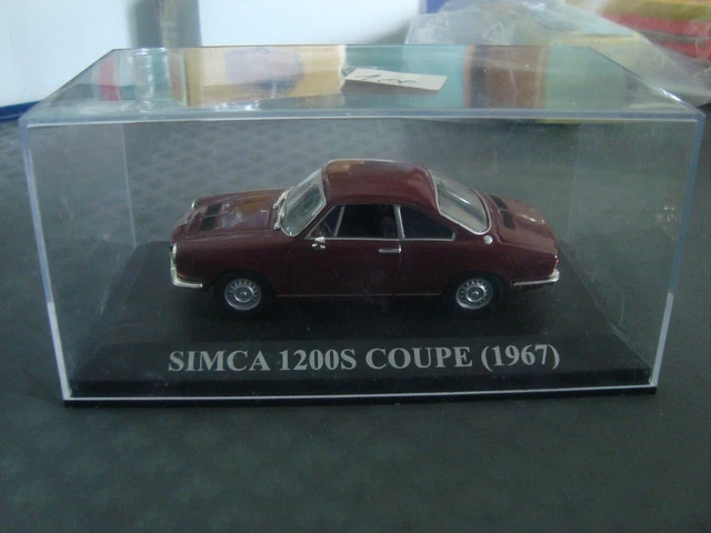 1/43 en boite simca 1200 s 1200s coupe 1967