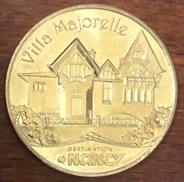 Mdp 2021 Nancy Villa Majorelle Médaille Monnaie De Paris Jeton Touristique Medal