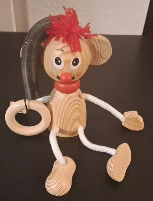 Kobold Mit Rotem Haar * Schwingfigur * Federfigur * Schwingtier * Kindermobile