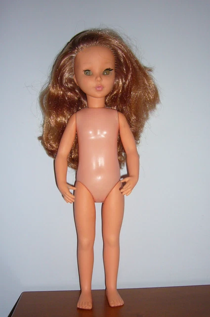 SHEILA FURGA DA RESTAURO BAMBOLA VINTAGE FASHION DOLL POUPPE MUNECA cm 43