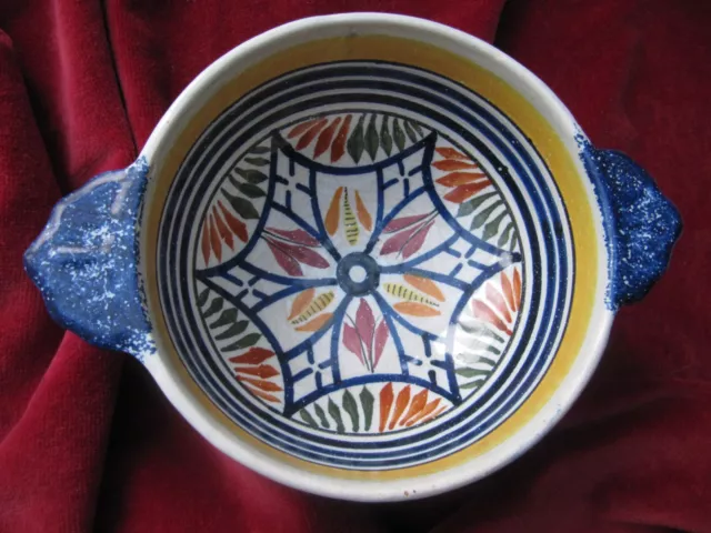 HenRiot Quimper Pottery bowl (c1930) - very nice condition