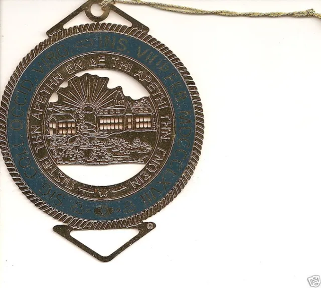 Pollard Virginia State University  Brass Ornament