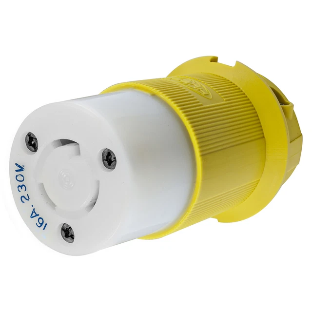 Prise 16 Amp Prise pour Préchauffage art.3939540/2 Marque Hubble FNI3939546