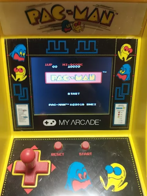 My Arcade - Official Pac-Man Micro Player Retro Video Game - 6.75” Tested