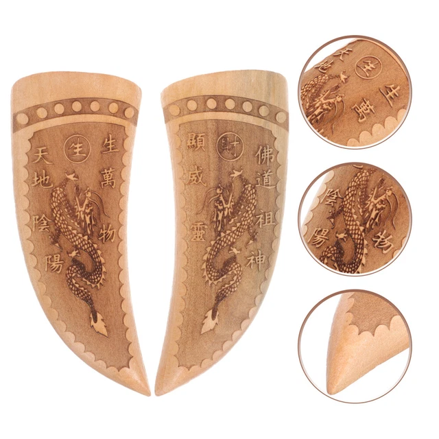 1 paire d'offrant des tasses sacrées sorcières tasses spirituelles saintes 10
