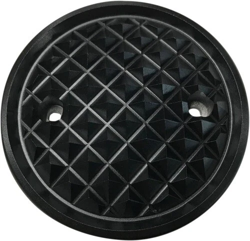 Eddie Trotta Designs - TC-565B - Points Cover, Cross Cut - Black Anodized Harley