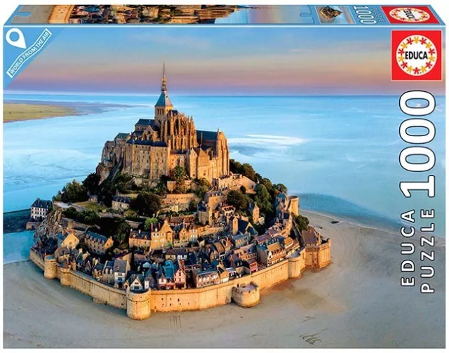 Puzzle 1000 Piezas Educa 19262 Mont Saint-Michel - Monte Saint Michel , Francia