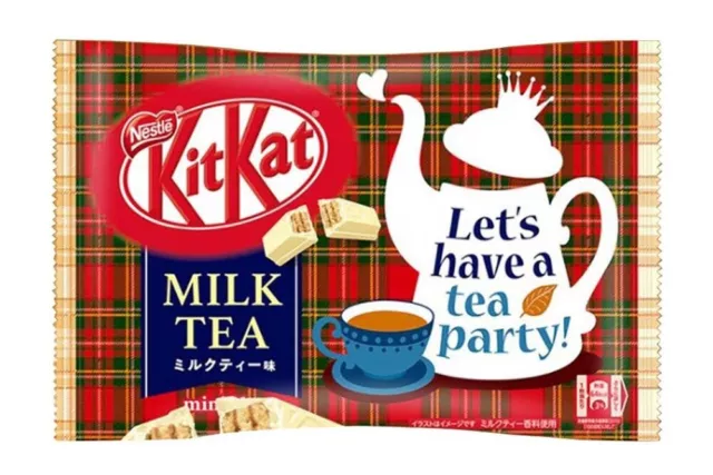 KitKat Milk Tea Schoko Riegel 81,2g Kit Kat Japan-Import