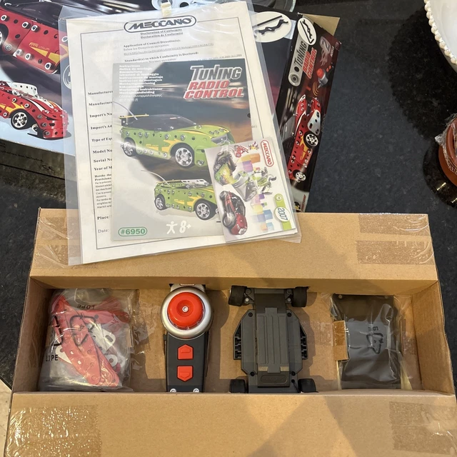 COFFRET MECCANO 9950 Tuning Radio Control EUR 28,00