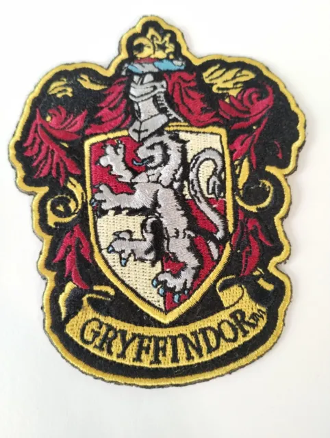 Harry Potter Gryffindor Embroidered Sew On Iron On  Patch