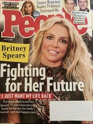 People Magazine  - July 12, 2021 - Britney Spears - Fighting for Her Future