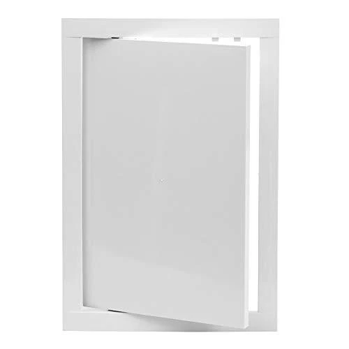 8 x 12 White Access Panel Door Opening Flap Cover Plate - Plumbing Electri