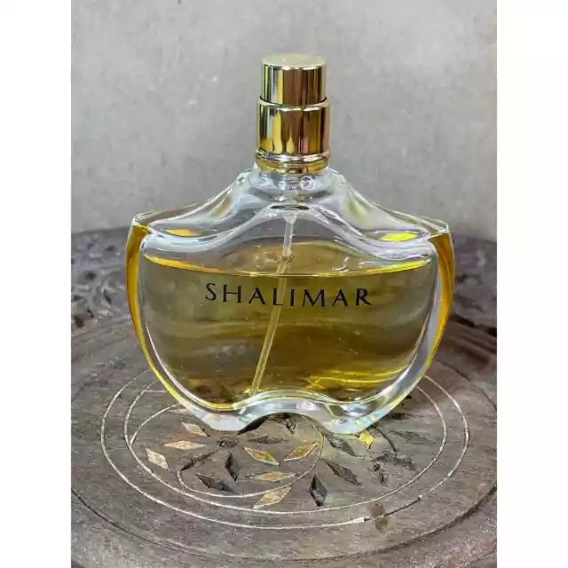 Guerlain Paris Shalimar Eau de Toilette Perfume 1oz 30ml 75% Full