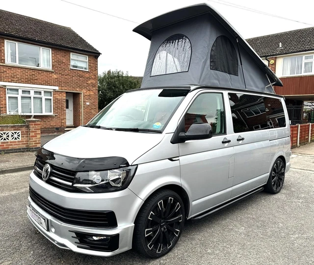 VW T6 AUTOMATIC DSG TRANSPORTER HIGHLINE CAMPER VAN CONVERSION for Sale ...