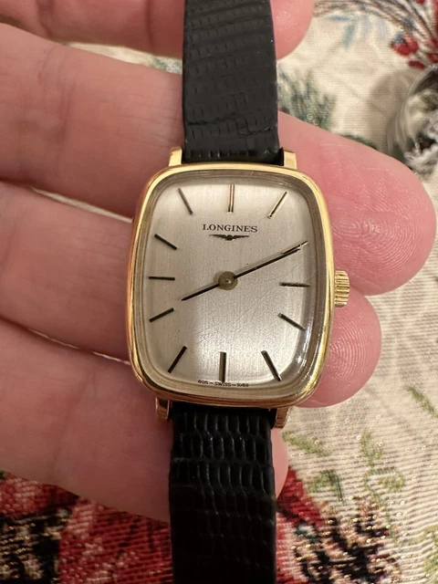 longines vintage donna Oro 18kt