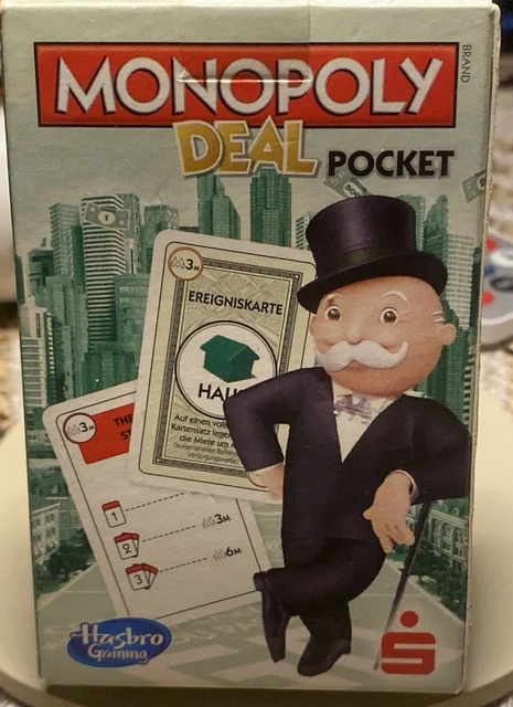 Monopoly Deal Kartenspiel Von Hasbro – Schnelle Version Für 2-5 Spieler Ab 8 Jahren