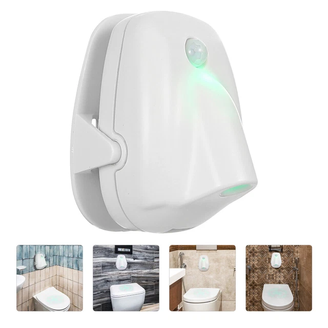 MOTION SENSOR LED Night Lights Ceiling Projector Toilet Lid £11.65