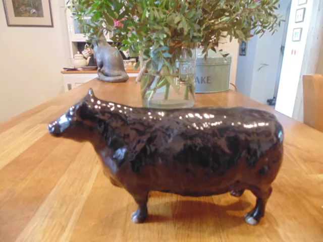 Beswick Aberdeen Angus Cow.