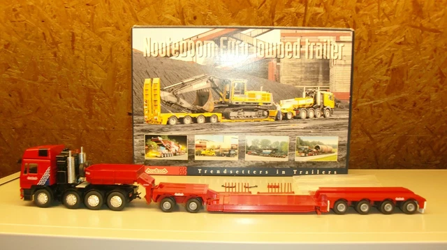 Conrad 1:50 Scale 66134/0 Nooteboom Combitrailer w/MAN Tractor Unit