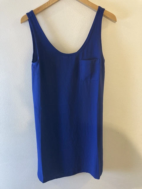 New $128 SOUTHERN TIDE Twilight Blue Tank DRESS Womens XS Sleeveless Navy NWT