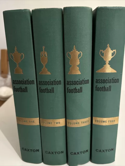 Association Football All 4 Volumes AH Fabian Geoffrey Green 1960 Hardback Book