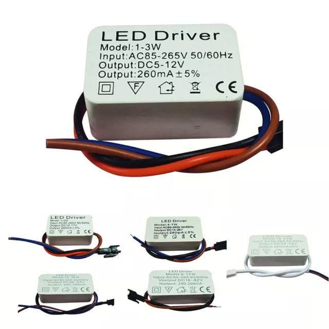 1-24W Per Driver - Trasformatore LED Potenza Costante Sicurezza