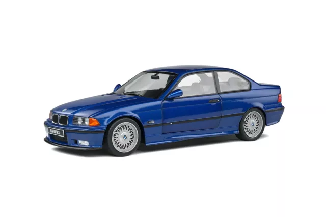 1/18 Solido BMW E36 M3 Coupé 1994 Avus Bleu S1803908 Echelle Voiture