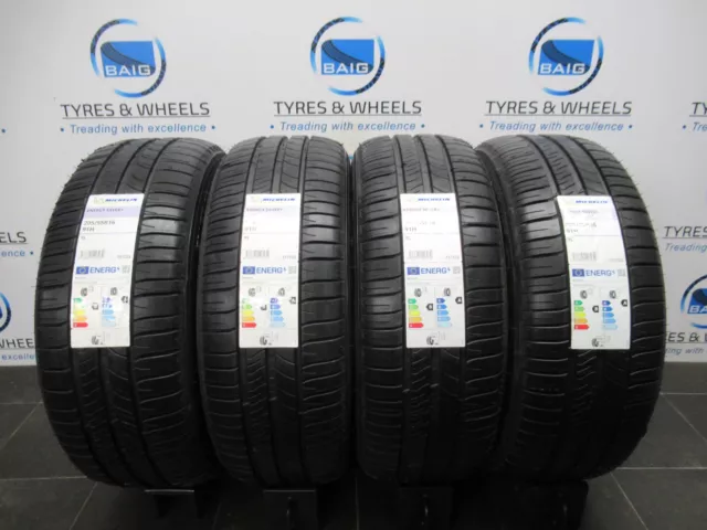 X4 New Tyres 205 55 16 205/55R16 91H Michelin Energy Saver+ *Amazing A Wet Grip*