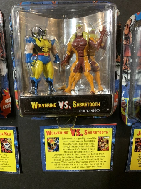X-Men Steel Mutants & Marvel Die Cast Figure Lot Toy Biz 1994 & 2002 8