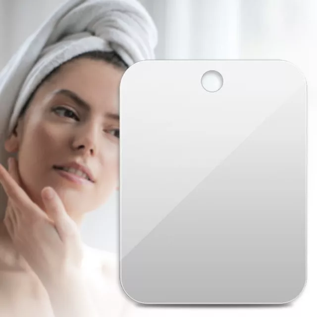 Fogless Acrylic Home Hotel Shower Shaving Mirror Bathroom Fog for Makeup Mirror